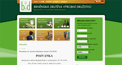Desktop Screenshot of druteva.cz